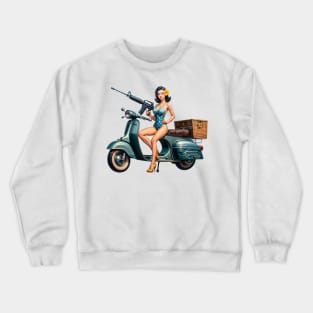 Scooter Girl Crewneck Sweatshirt